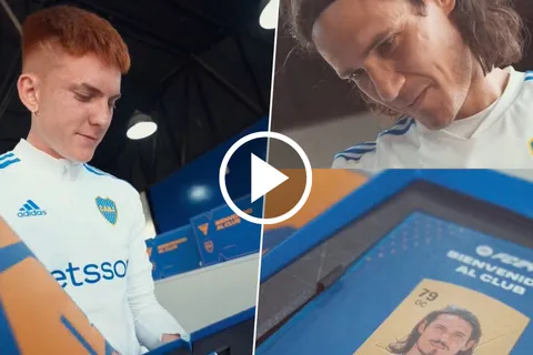 VIDEO | La reacción de los jugadores de Boca cuando vieron su valoración en el EA Sports FC 24