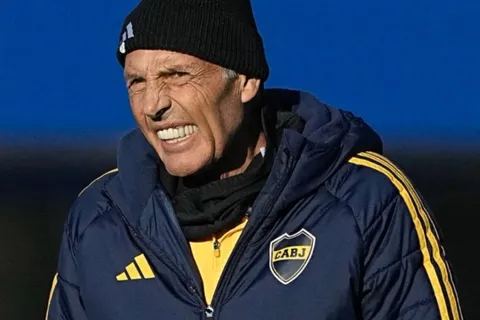 Sin Cavani: el equipo que probó Miguel Ángel Russo en la práctica de Boca en La Bombonera