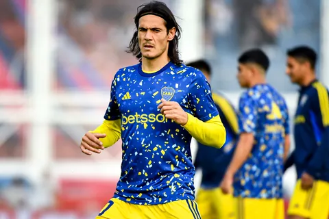 Edinson Cavani en Boca