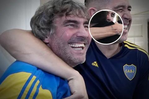 El tatuaje del Manteca Martínez que enloqueció a los hinchas de Boca