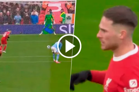 VIDEO | El gol de Mac Allister que le dio el empate al Liverpool frente al Manchester City
