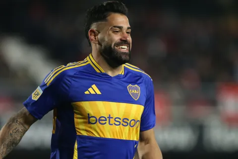 Milton Giménez, jugador de Boca