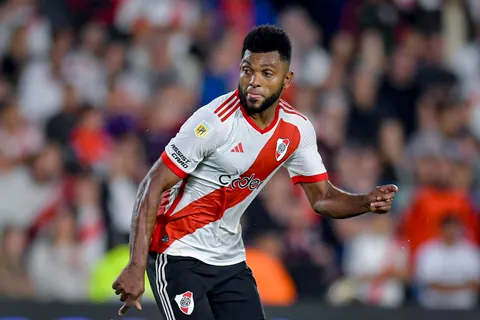 Miguel Borja, delantero de River
