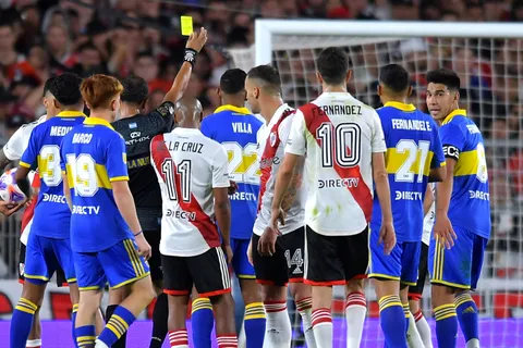 Andrés Merlos, el árbitro para el Boca-River: cómo le fue en los Superclásicos