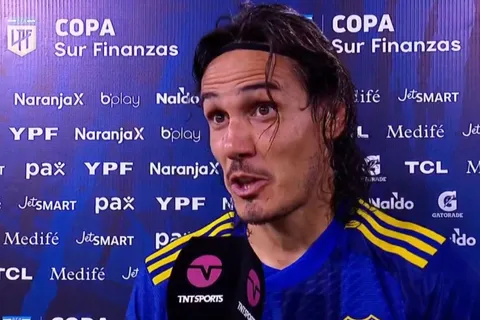 Cavani y su contundente mensaje tras el triunfo de Boca: "Siempre digo..."