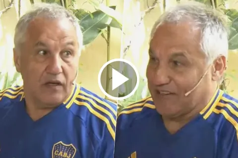 El Beto Márcico, ex jugador de Boca