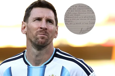 La carta de un multicampeón con Boca para Messi. 