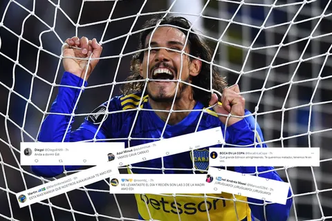El curioso tuit de Cavani a las 3AM que generó locura en los hinchas: "Es ahora o nunca"