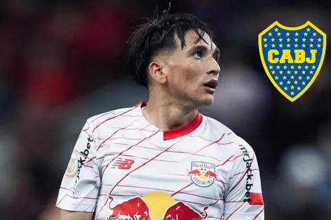 ¿Otro caso Merentiel? Laquintana, el delantero uruguayo que juega poco en Brasil y vinculan con Boca