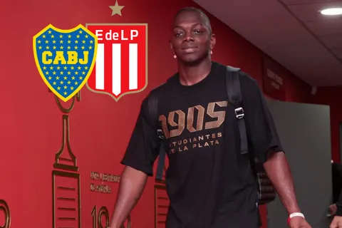 La cifra que pide Estudiantes de La Plata para venderle a Boca el pase de Edwuin Cetré