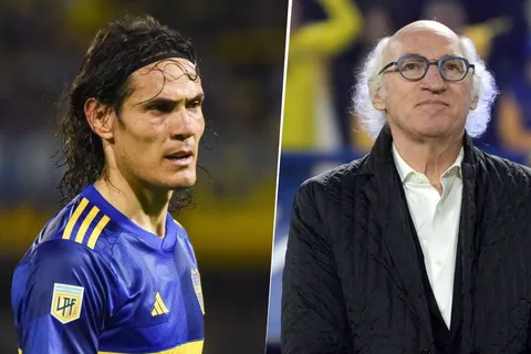Edinson Cavani habló de su encuentro con Carlos Bianchi