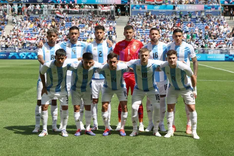 La Selección Argentina se mide contra Ucrania en los Juegos Olímpicos