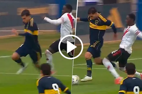 La falta sobre Gonzalo Gelini en el Superclásico de Reserva que reclamó todo Boca
