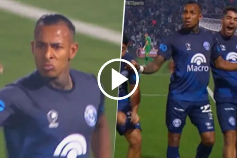 VIDEO | Ex Boca: el golazo de Sebastián Villa ante River, con baile incluido