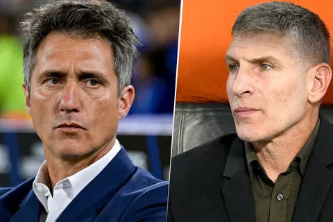 Guillermo Barros Schelotto y Martín Palermo, ídolos de Boca
