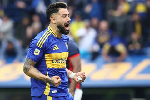 Milton Giménez en Boca