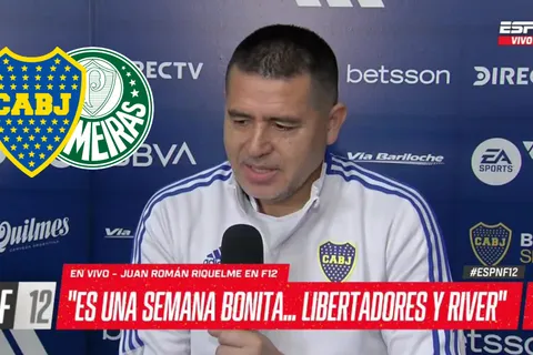La receta de Riquelme para eliminar a Palmeiras: "Lo más importante es..."