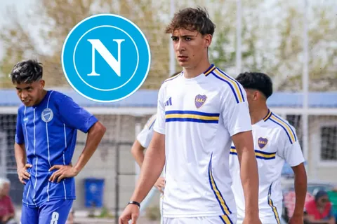 Renuncia a la Selección Argentina: un joven crack se va de Boca al Napoli de Italia por la patria potestad