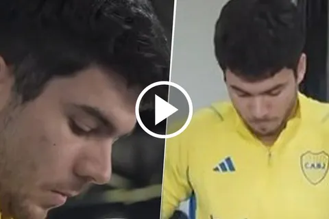 Lucas Blondel, jugador de Boca