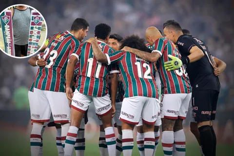 Ya se creen campeones: en Brasil ya venden merchandising de Fluminense y la Copa Libertadores 2023