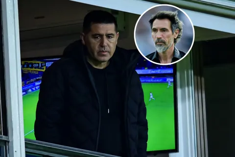La postura de Riquelme con Eduardo Domínguez, en medio de los rumores que vinculan al DT con Boca