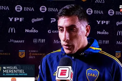 Merentiel sacó pecho por Boca: "Este equipo..."