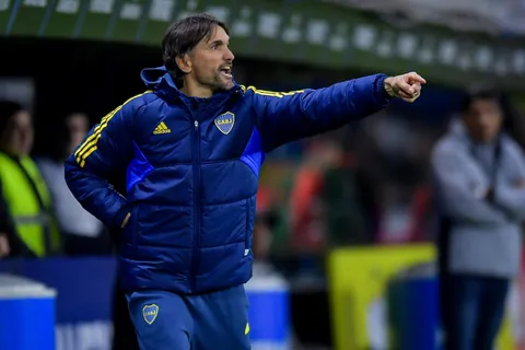 Diego Martínez, entrenador de Boca