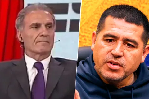 Oscar Rugger y Juan Román Riquelme