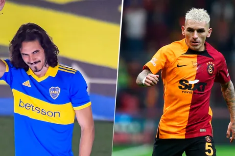 El intercambio entre Torreira y Cavani luego de la presentación de Edinson en Boca: "Este nuevo sueño..."