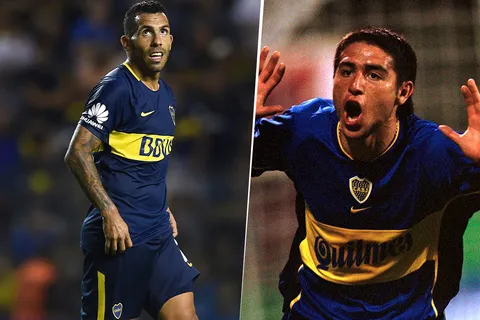 Dos de Boca: en qué puesto quedaron Riquelme y Tevez entre los 100 mejores jugadores del siglo XXI