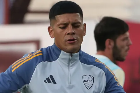 ¿Cómo está Marcos Rojo? Tras no entrenar por una molestia, cómo se encuentra el defensor de Boca￼