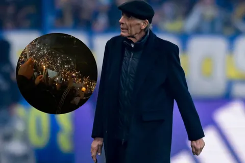 El conmovedor mural de Millonarios para Miguel Ángel Russo: "Jamás te olvidarán"