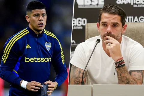 Charla entre Fernando Gago y Marcos Rojo: qué hablaron y por qué podría salir ante Estudiantes