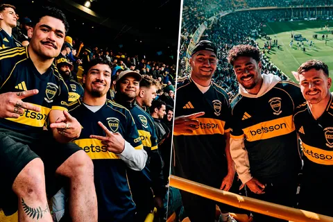 Los All Blacks quedaron conmovidos en su visita a La Bombonera: "Cantaron durante tres horas"