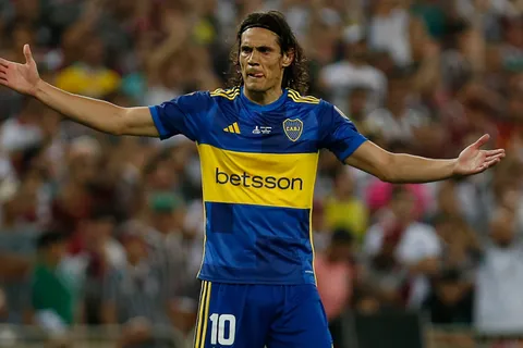 El primer posteo de Cavani tras la final de la Copa Libertadores