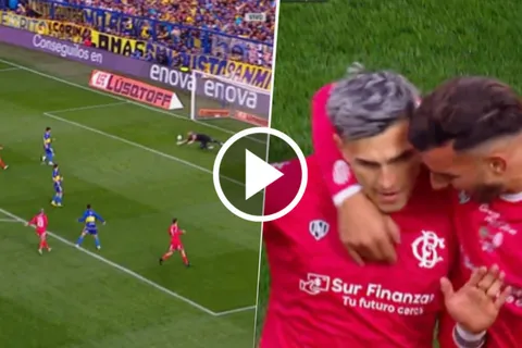 VIDEO | El gol de Maximiliano Zalazar para Barracas Central ante Boca