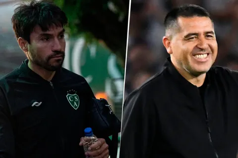 El regalo de Nico Gaitán a Riquelme tras el Boca-Sarmiento