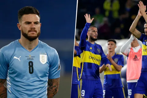 ¿Nahitan Nández puede volver a Boca? El guiño de Darío Benedetto y Edinson Cavani para el volante