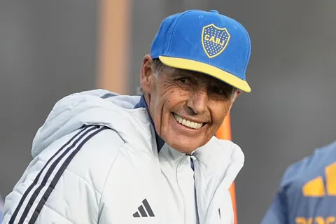 Miguel Russo armó otro ensayo y mostró cómo jugaría Boca ante Benfica, sin Cavani