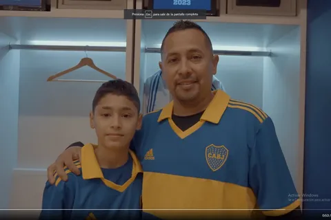 Video de Boca por el Día del Padre
