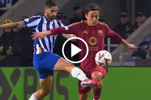 VIDEO | La fuerte patada de Alan Varela que lesionó a Paulo Dybala