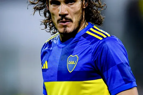 Edinson Cavani en Boca