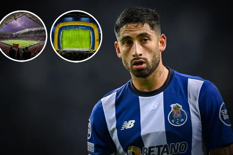 La comparación de Varela sobre la Bombonera y el estadio del Porto