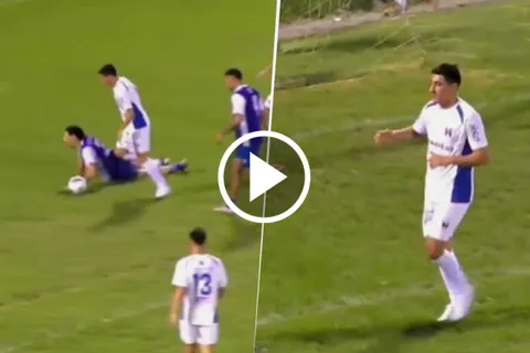 VIDEO | Afiladísimo: el golazo de Miguel Merentiel en un amistoso en Uruguay