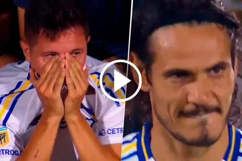 Minuto fatal para Boca: Herrera entró, salió lesionado y Cavani erró un penal