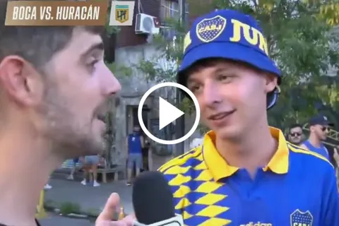 Viral: un belga apareció en La Bombonera y contó que es hincha de Boca "de toda la vida"