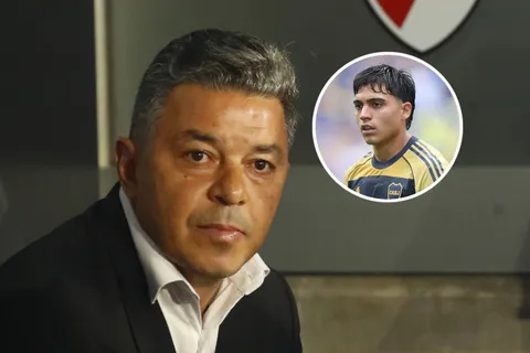 Atento, Boca: la variante táctica de Gallardo en River para cuidarse del Changuito Zeballos