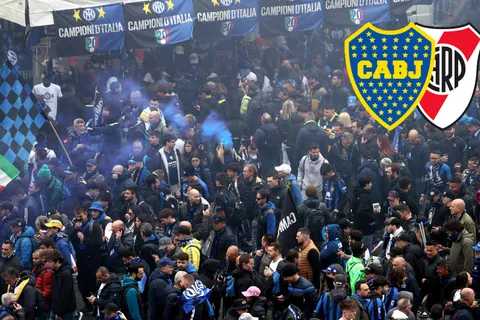 Los hinchas del Inter de Milán eligieron quién es más grande entre Boca y River