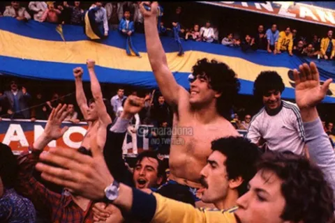 Un día histórico: desde la cuenta de Maradona rememoraron su llegada a Boca