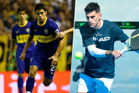 Diego Perotti brilló en Europa, le fue muy mal en Boca, se retiró y ahora se dedica al pádel